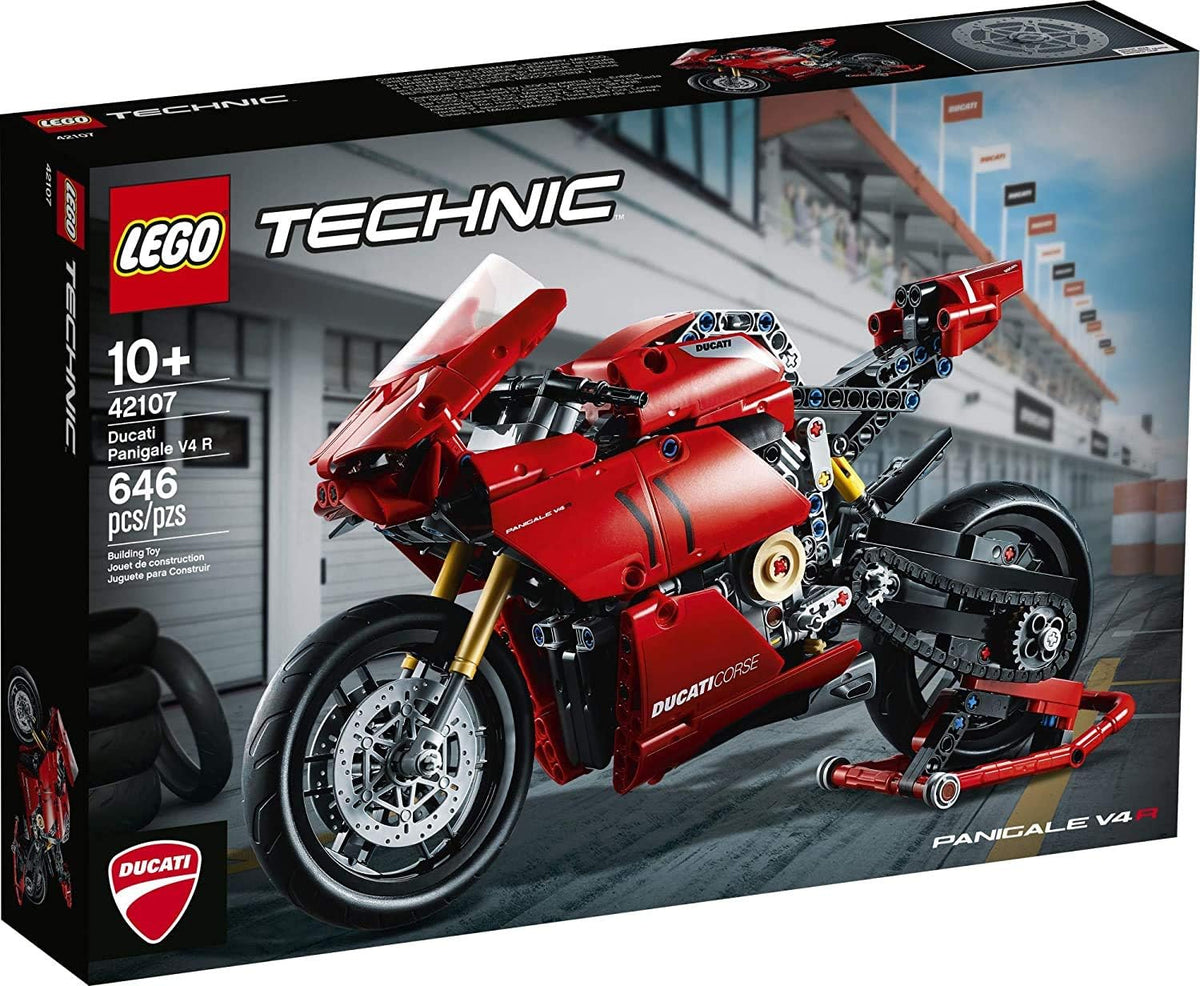 LEGO Technic Ducati Panigale V4 R Motorcycle 42107 Building Set - image 1