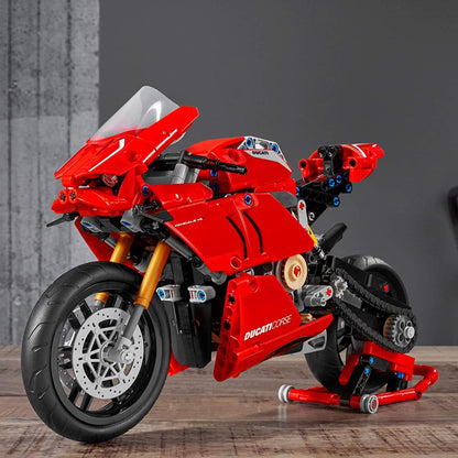 LEGO Technic Ducati Panigale V4 R Motorcycle 42107 Building Set - image 7