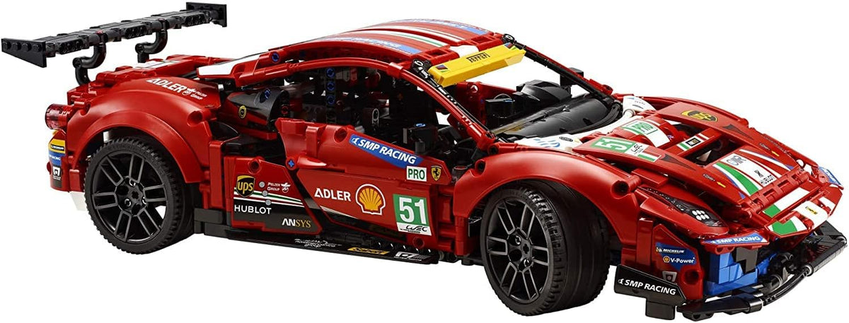 LEGO Technic Ferrari 488 GTE “AF Corse #51” 42125 Building Blocks Toy Car Set (1 - image 4