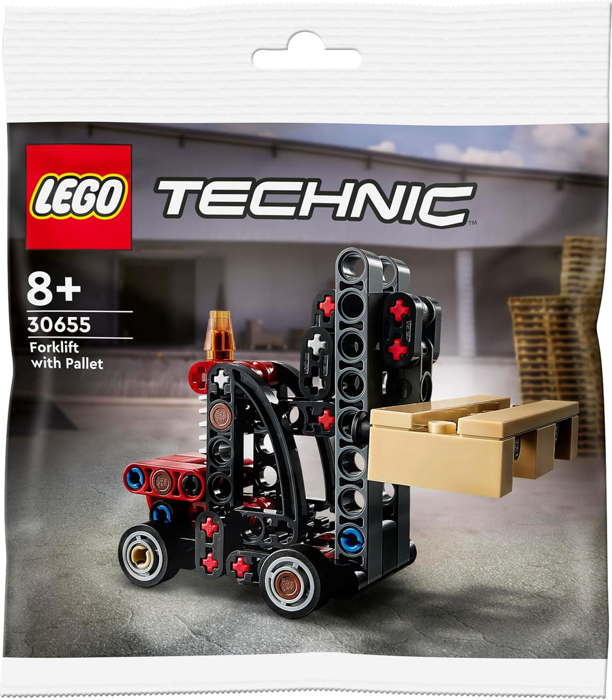 Lego Technic Gabelstapler mit Palette 30655 - image 2