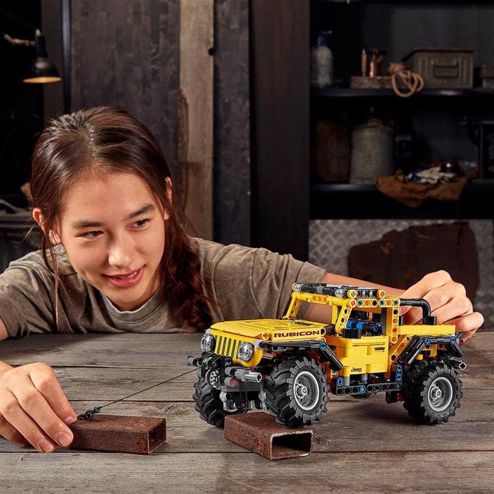 LEGO Technic Jeep Wrangler 42122 Building Blocks Toy Car Set; Toys for Boys - image 3
