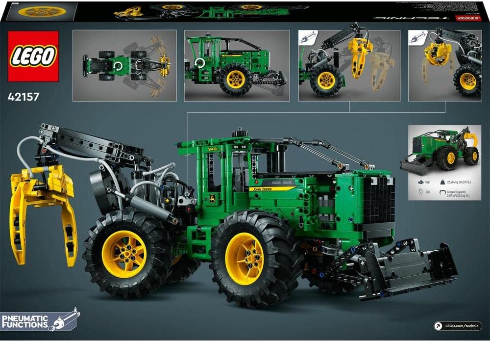 LEGO Technic John Deere 948L-II Skidder Set - image 7