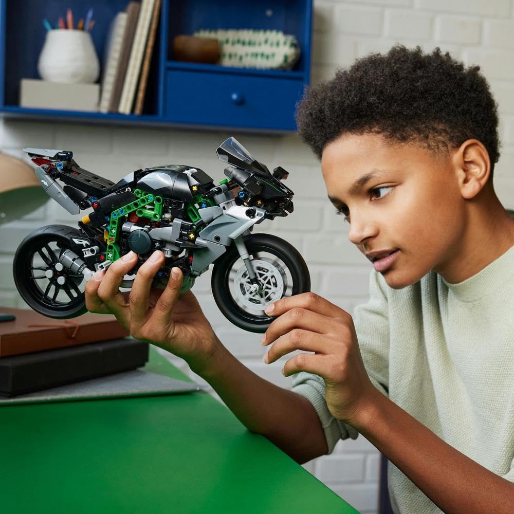 LEGO Technic Kawasaki Ninja H2R Motorcycle Toy - image 5