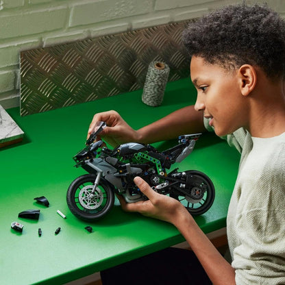 LEGO Technic Kawasaki Ninja H2R Motorcycle Toy - image 6