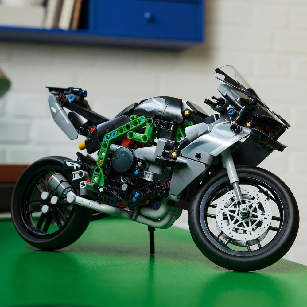 LEGO Technic Kawasaki Ninja H2R Motorcycle Toy - image 7