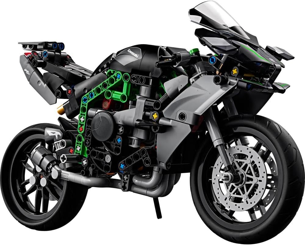 LEGO Technic Kawasaki Ninja H2R Motorcycle Toy - image 8