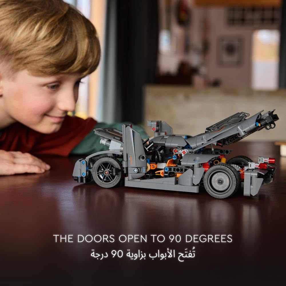 LEGO Technic Koenigsegg Jesko Absolut Grey Hypercar - image 5