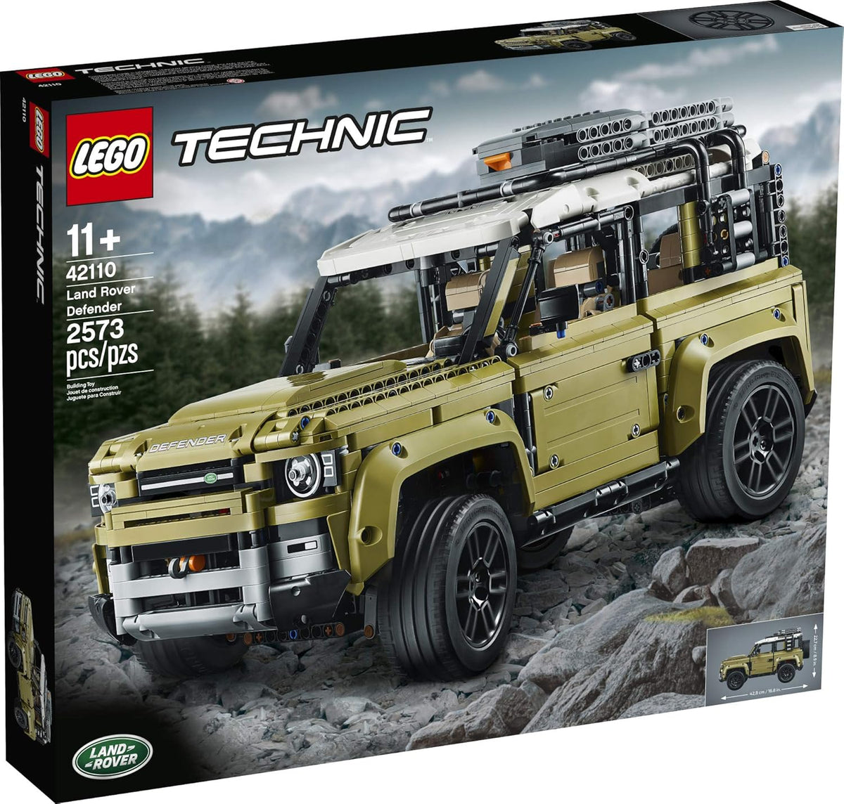 LEGO Technic Land Rover Defender 42110 Building Kit - image 8