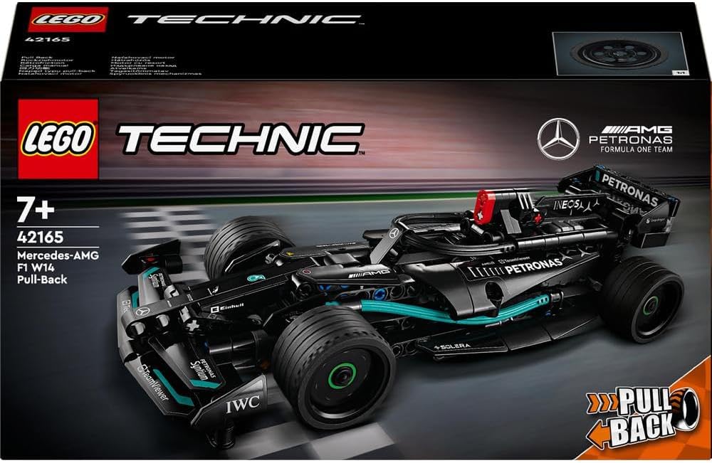 LEGO Technic Mercedes-AMG F1 W14 E Performance Pull-Back Race Car Toy for Kids - image 2