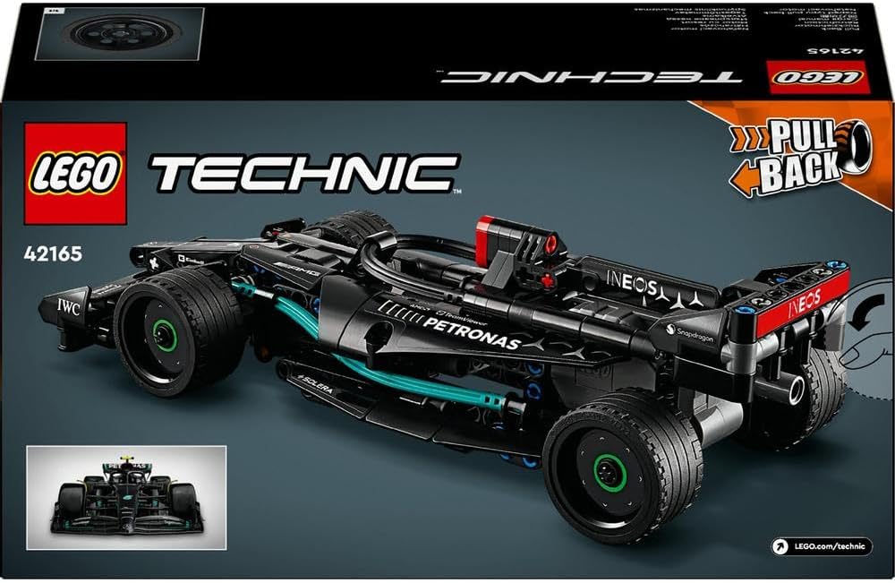 LEGO Technic Mercedes-AMG F1 W14 E Performance Pull-Back Race Car Toy for Kids - image 7