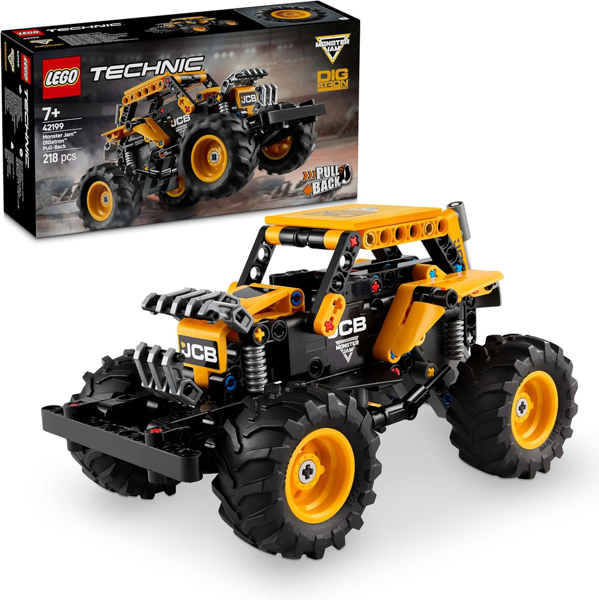 LEGO Technic Monster Jam DIGatron Pull-Back Truck Toy - image 1