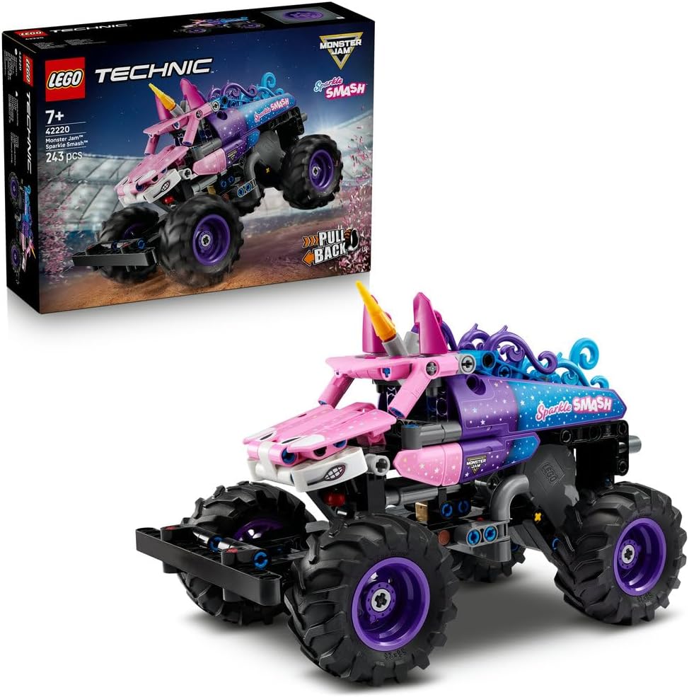 LEGO Technic Monster Jam Sparkle Smash Pull-Back - image 1