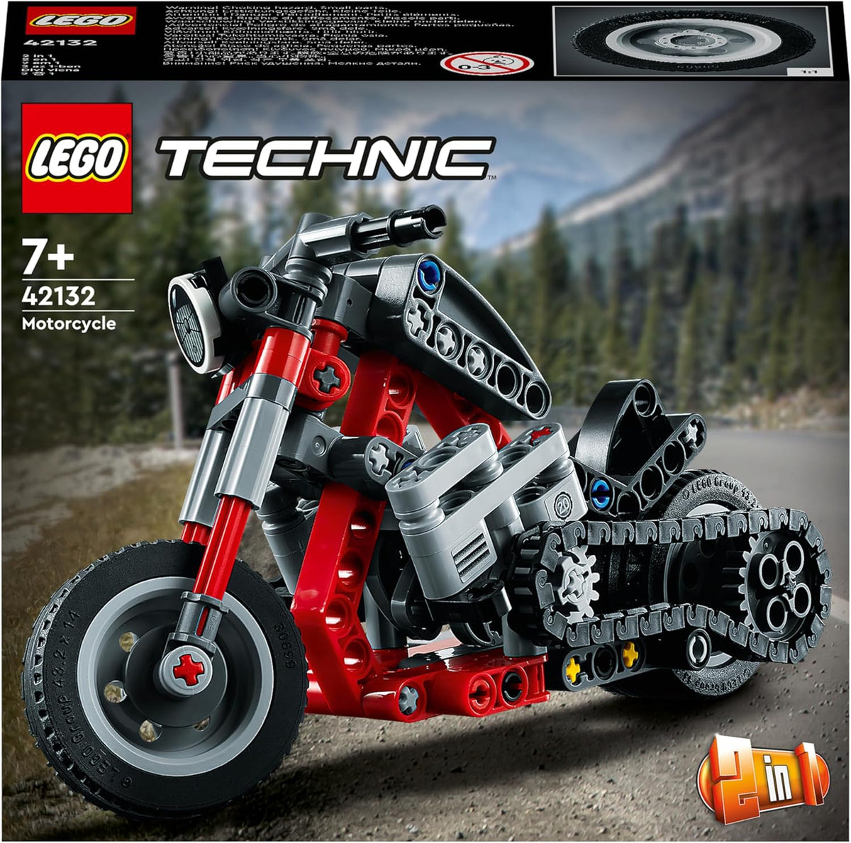 LEGO Technic Motorcycle 42132 Model Building Kit - image 1