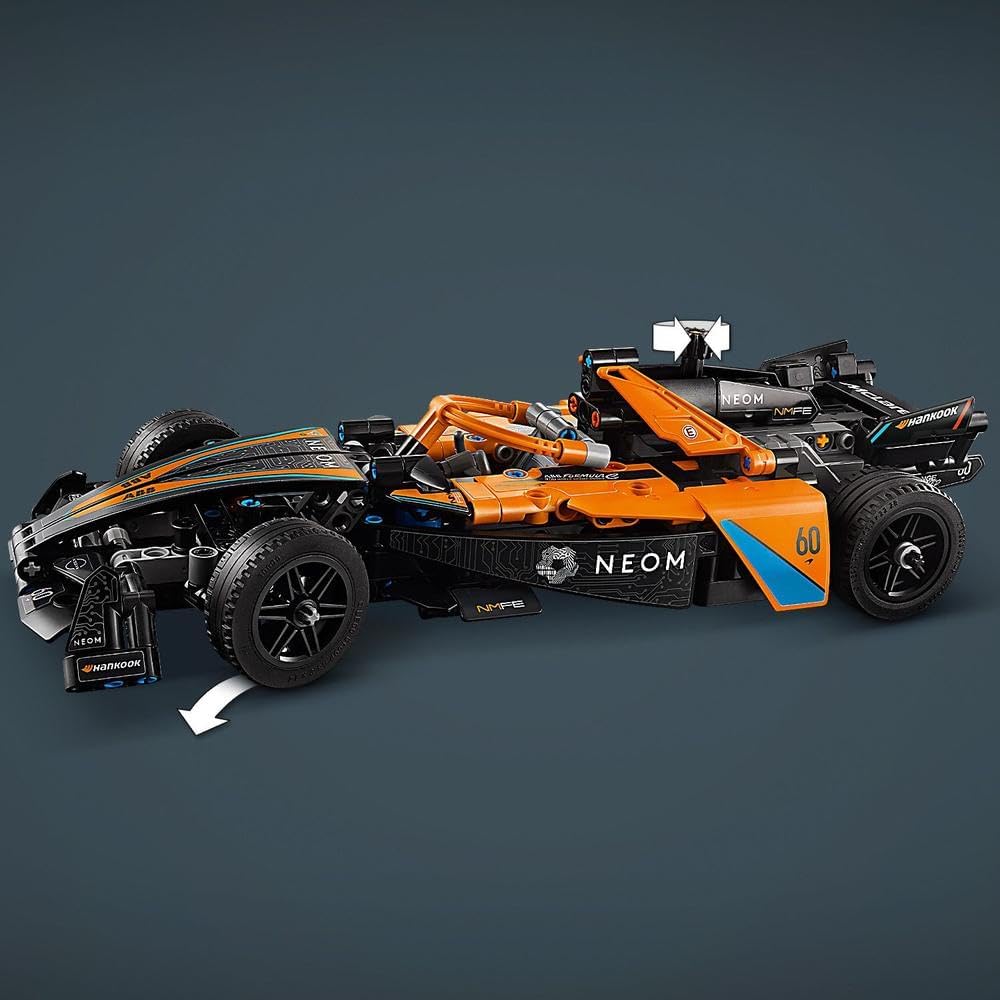 LEGO Technic NEOM McLaren Formula E Race Car Toy for 9 Plus year Old Kids - image 3