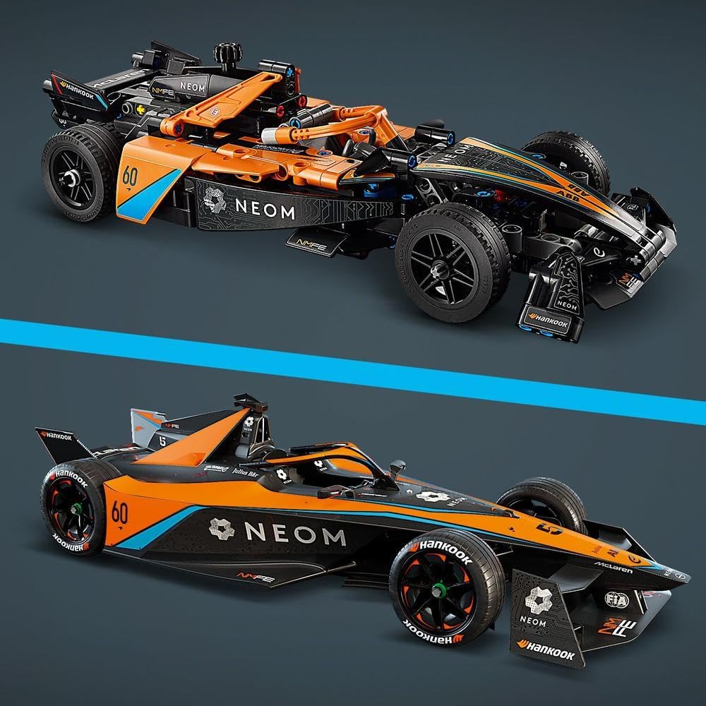 LEGO Technic NEOM McLaren Formula E Race Car Toy for 9 Plus year Old Kids - image 4