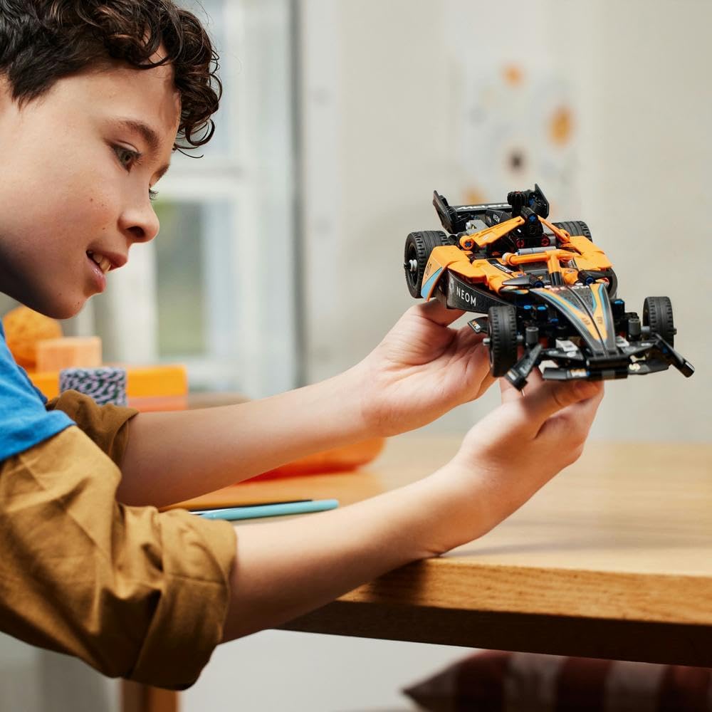LEGO Technic NEOM McLaren Formula E Race Car Toy for 9 Plus year Old Kids - image 5