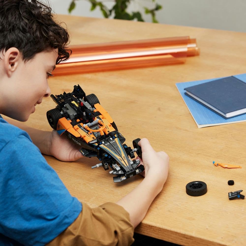 LEGO Technic NEOM McLaren Formula E Race Car Toy for 9 Plus year Old Kids - image 6