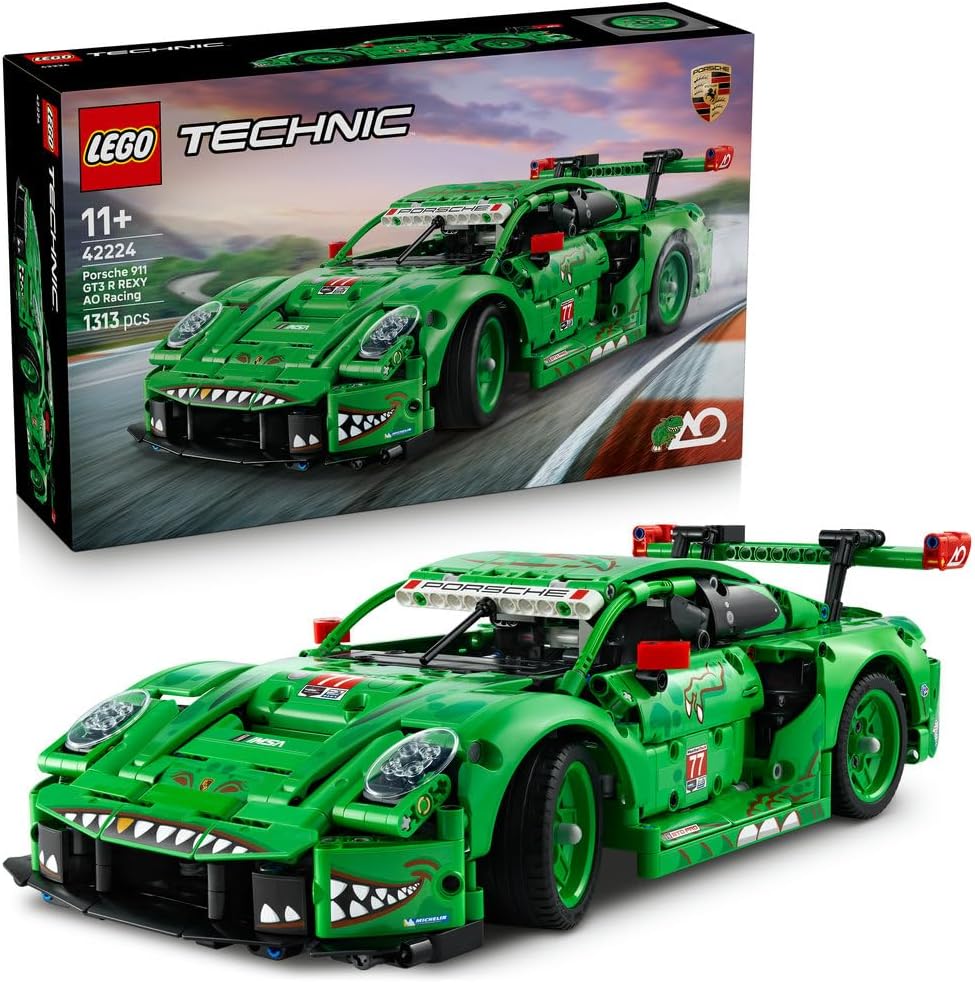 LEGO Technic Porsche 911 GT3 R REXY AO Racing Car Toy - image 1