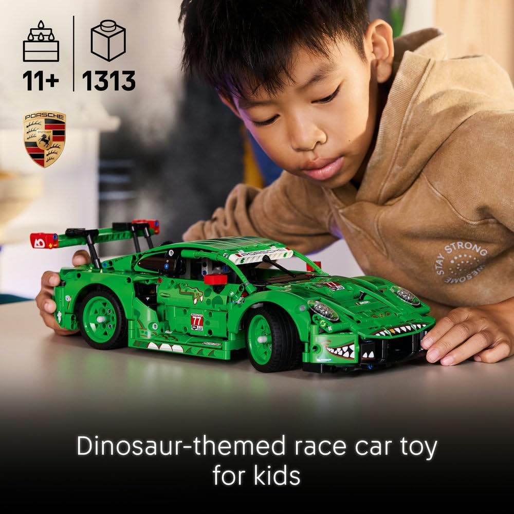 LEGO Technic Porsche 911 GT3 R REXY AO Racing Car Toy - image 2