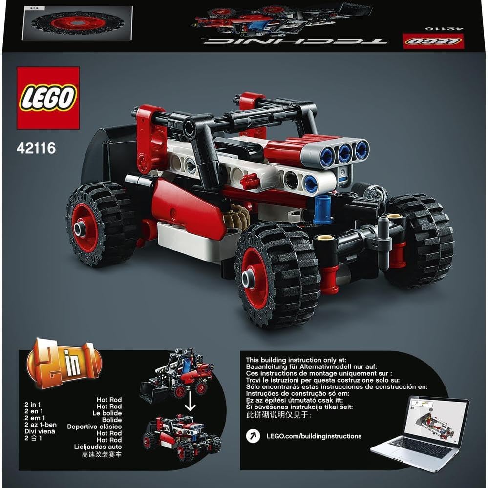 LEGO Technic Skid Steer Loader 42116 Building Kit - image 7