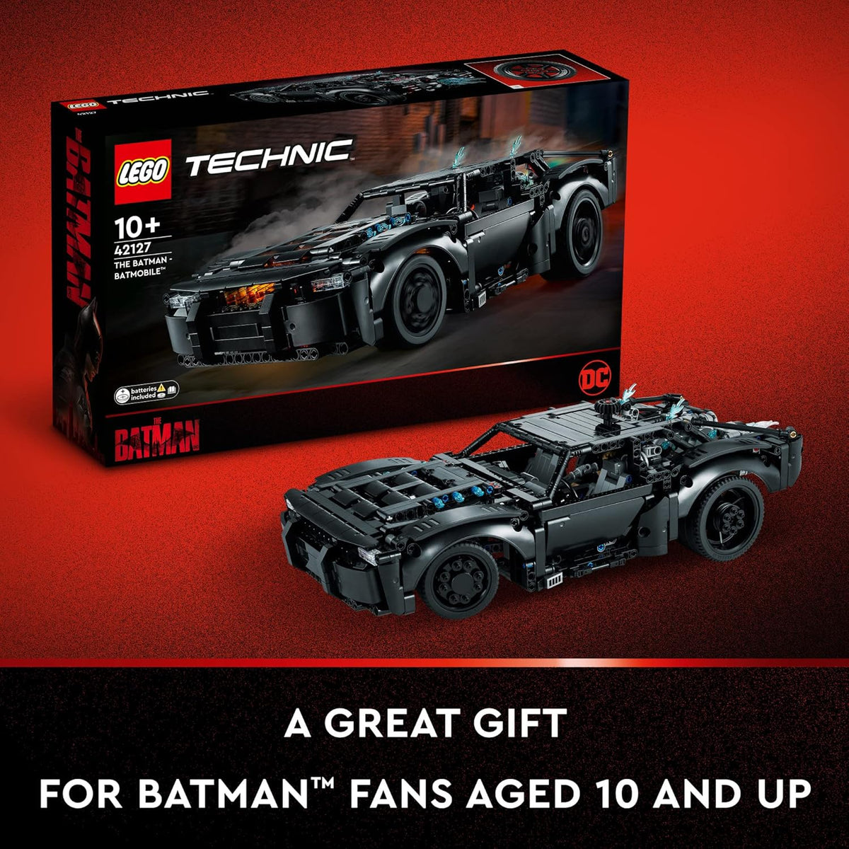 LEGO Technic The Batman – Batmobile 42127 Model Car Building Toy - image 6