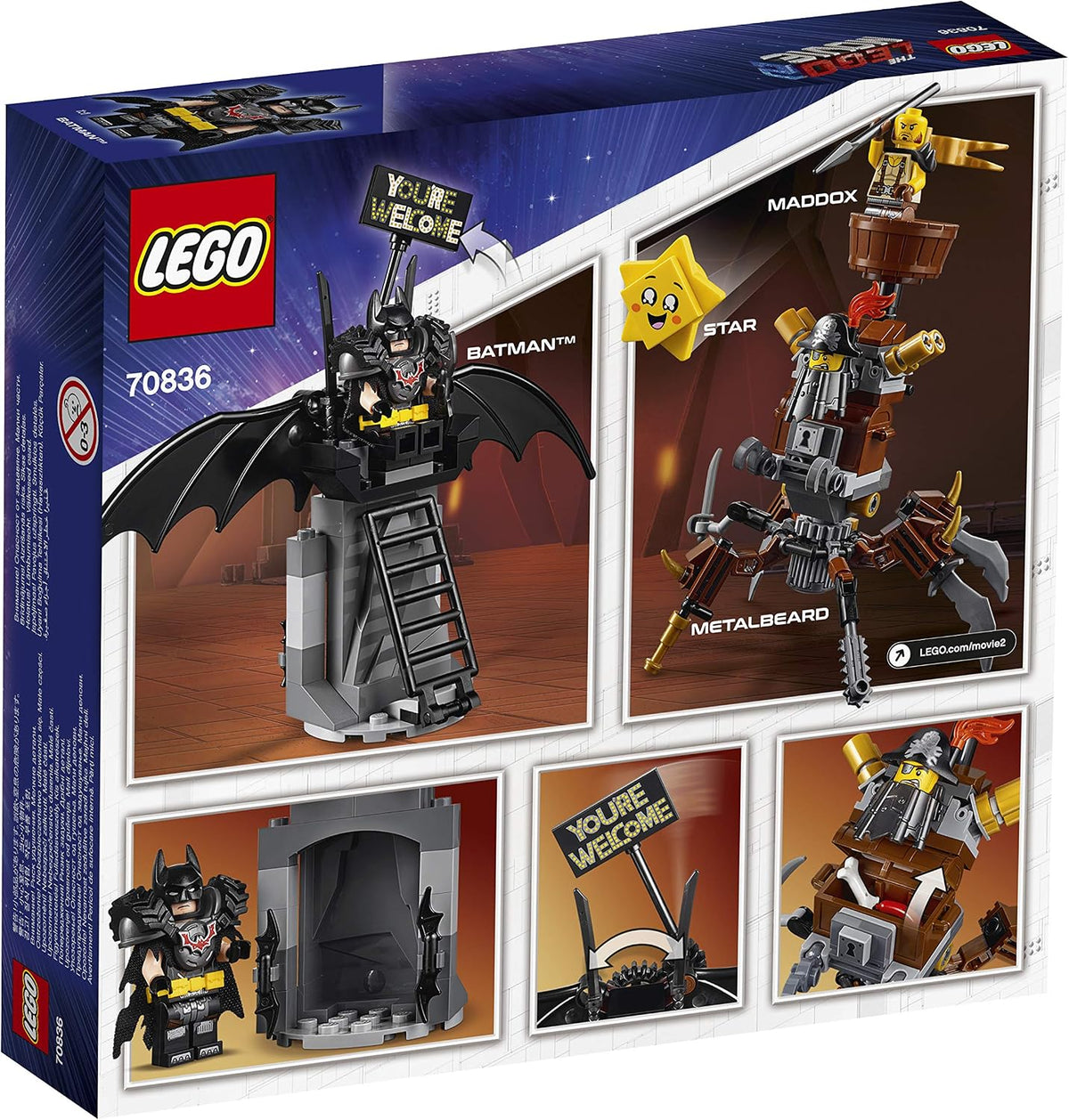 LEGO The LEGO Movie 2 Battle-Ready Batman & MetalBeard - image 5