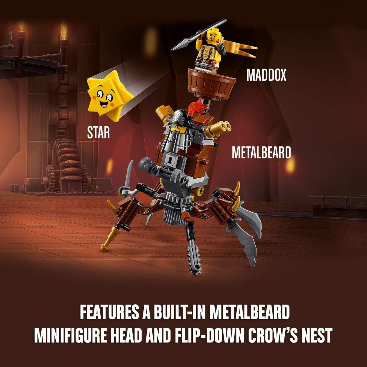 LEGO The LEGO Movie 2 Battle-Ready Batman & MetalBeard - image 7