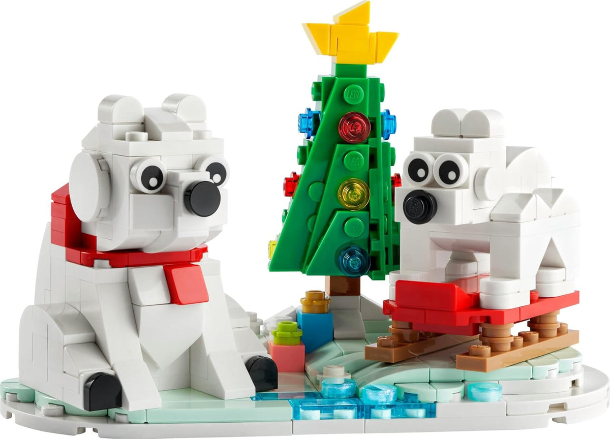Lego Wintertime Polar Bears with Christmas Tree (40571) Holiday 2022 - image 5