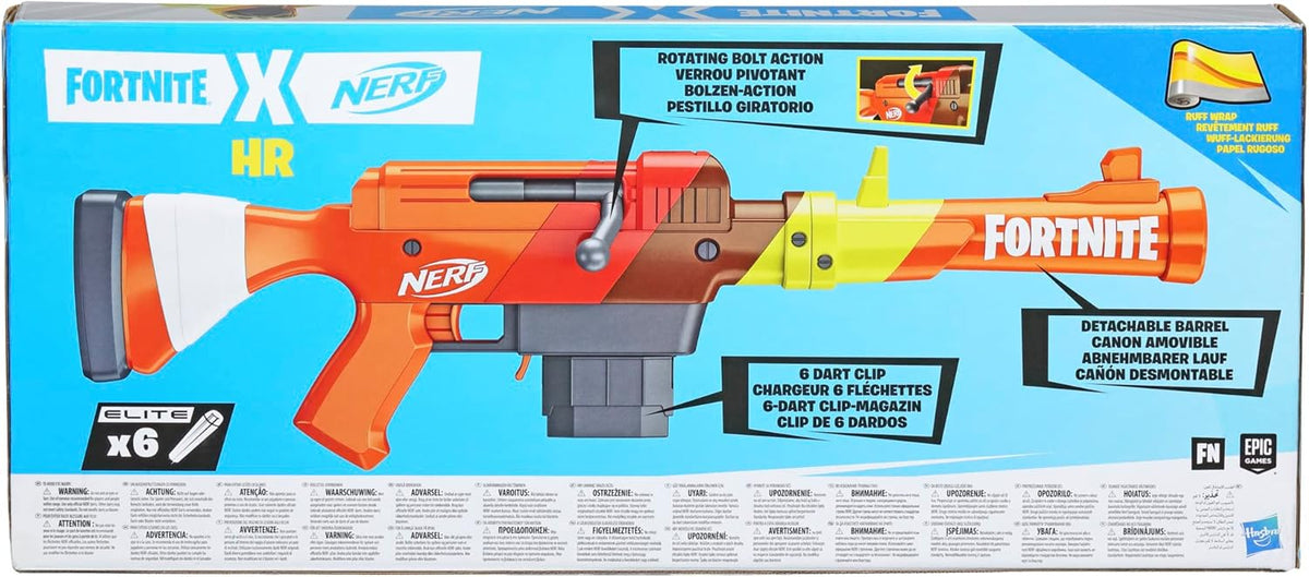Nerf F4107 HR Dart Blaster, Multi color - image 2