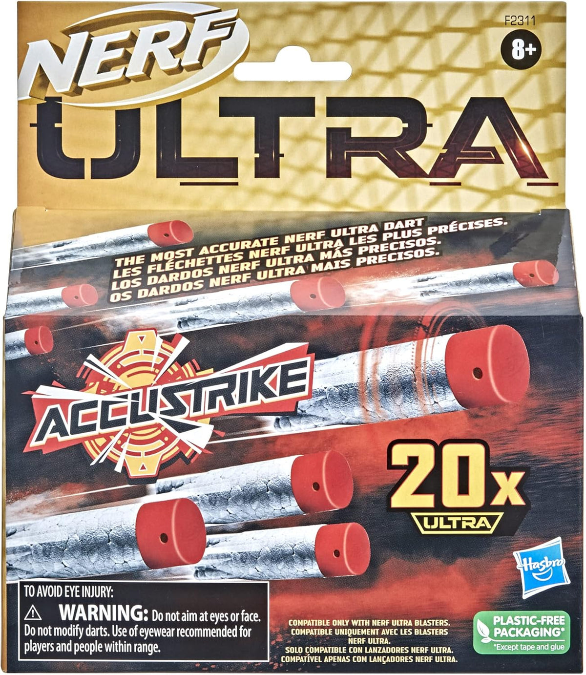 Nerf Ultra Accustrike 20 Dart Refill Multicoloured F2311EU4 - image 2