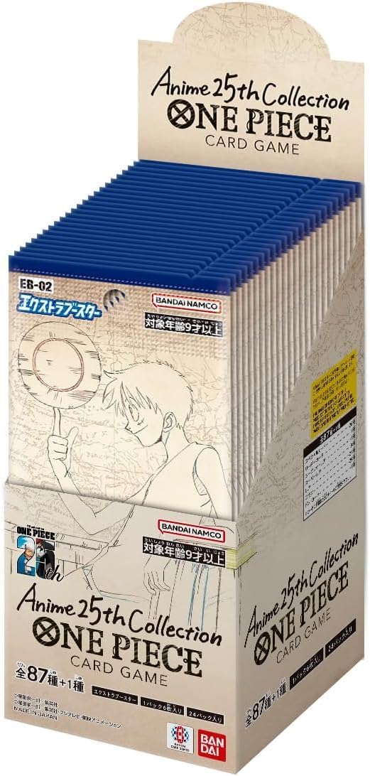 One Piece Booster Box EB-02 Extra Booster Anime 25th Collection(Japanese) - image 1