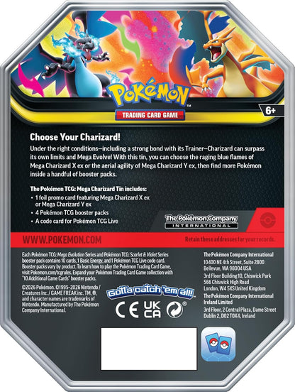 Pokémon TCG: Mega Charizard X Tin - image 2