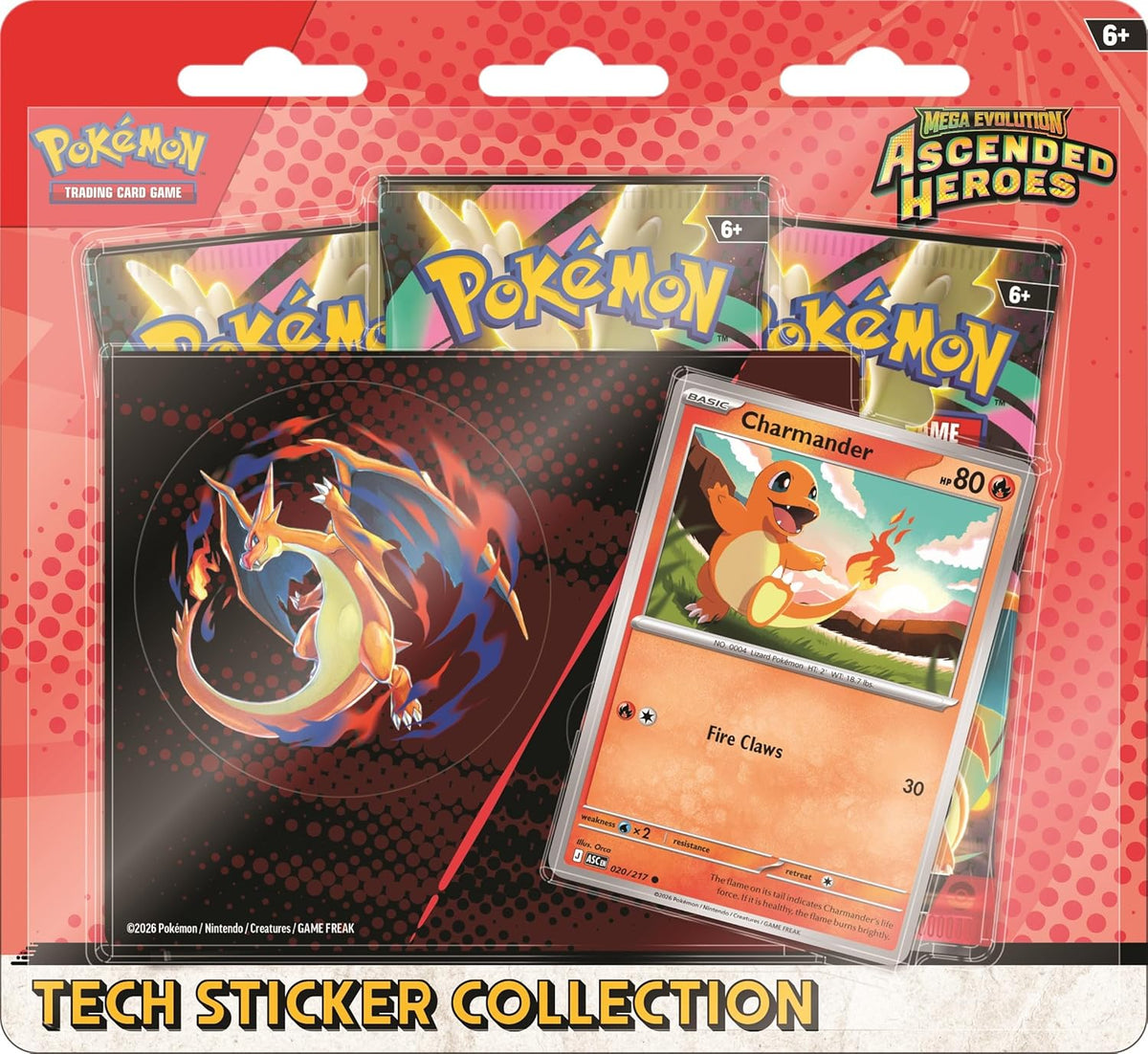 Pokémon TCG: Mega Evolution—Ascended Heroes Tech Sticker Collection - image 1