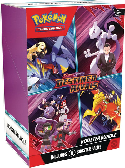 Pokémon TCG: Destined Rivals Booster Bundle (6 Packs)