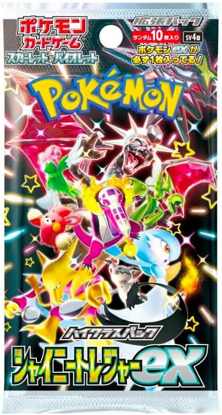 Pokemon Card Game Japanese High Class Shiny Treasure SV4a Booster Pack (10 Cards Per Pack) - image 1