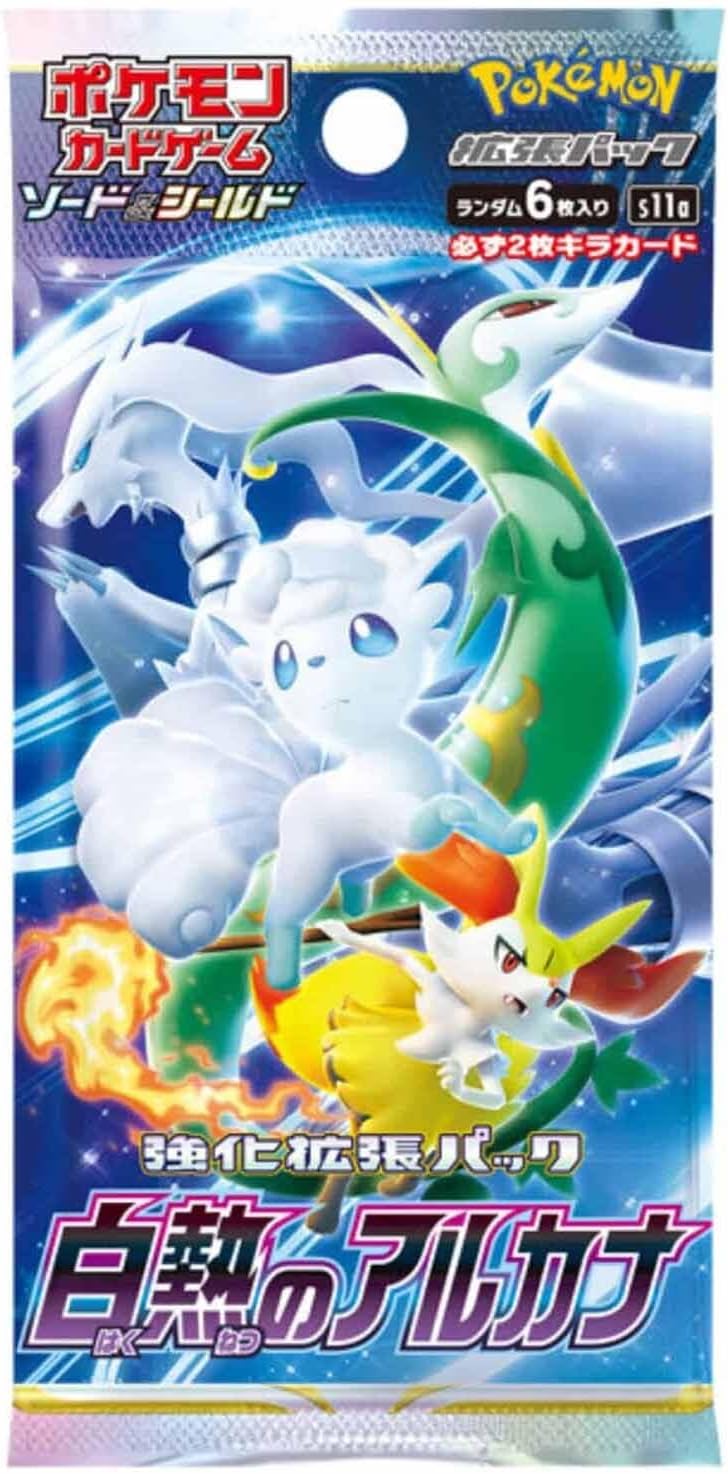 Pokemon Card Game Japanese Incandescent Arcana S11a Booster Pack (6 Cards Per Pack) - image 1