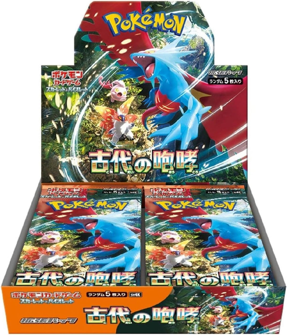Pokemon Card Game Scarlet & Violet Expansion Pack Ancient Roar Box (Japanese ver) - image 1