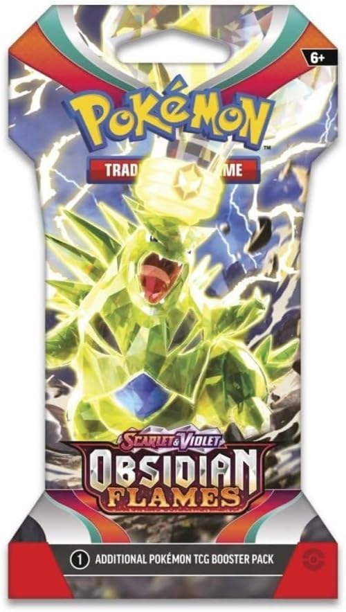 Pokemon Scarlet & Violet 3 Obsidian Flames Sleeved Boosters - image 3