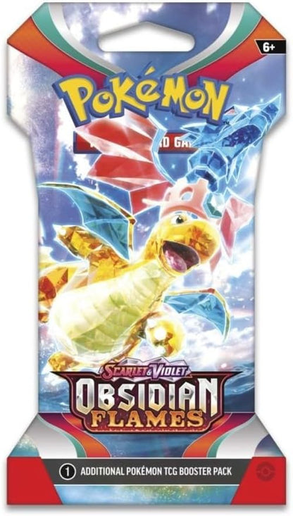 Pokemon Scarlet & Violet 3 Obsidian Flames Sleeved Boosters - image 4