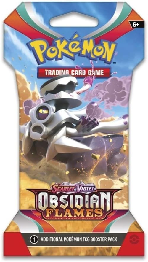 Pokemon Scarlet & Violet 3 Obsidian Flames Sleeved Boosters - image 5