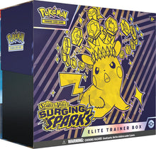 Pokemon Scarlet & Violet SV08 Surging Sparks Elite Trainer Box Trading Card Game - image 2