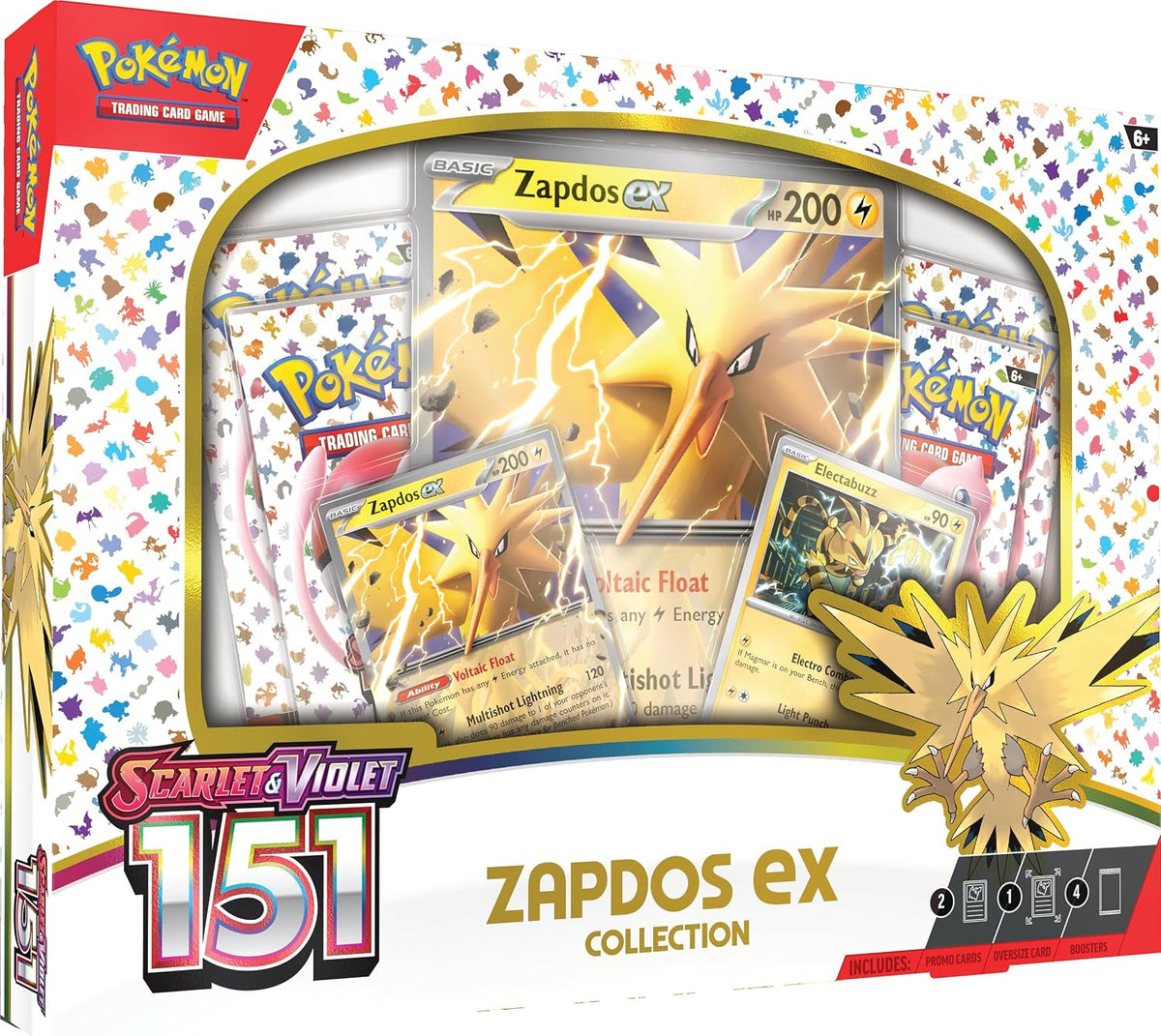 Pokémon TCG: 151 Zapdos ex Box - image 1