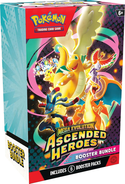 Pokémon TCG: Ascended Heroes Booster Bundle (6 Packs) - image 1