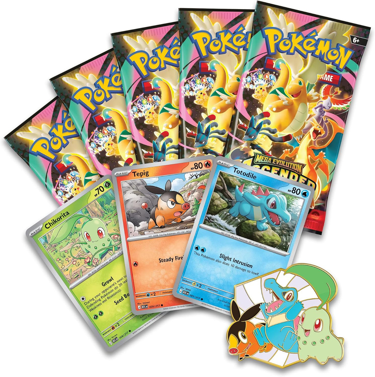 Pokémon TCG: Ascended Heroes First Partners Deluxe Pin Collection - image 3