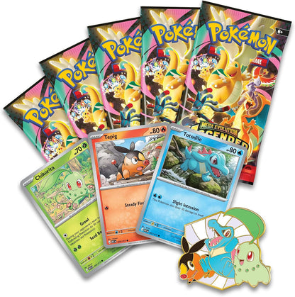 Pokémon TCG: Ascended Heroes First Partners Deluxe Pin Collection - image 3