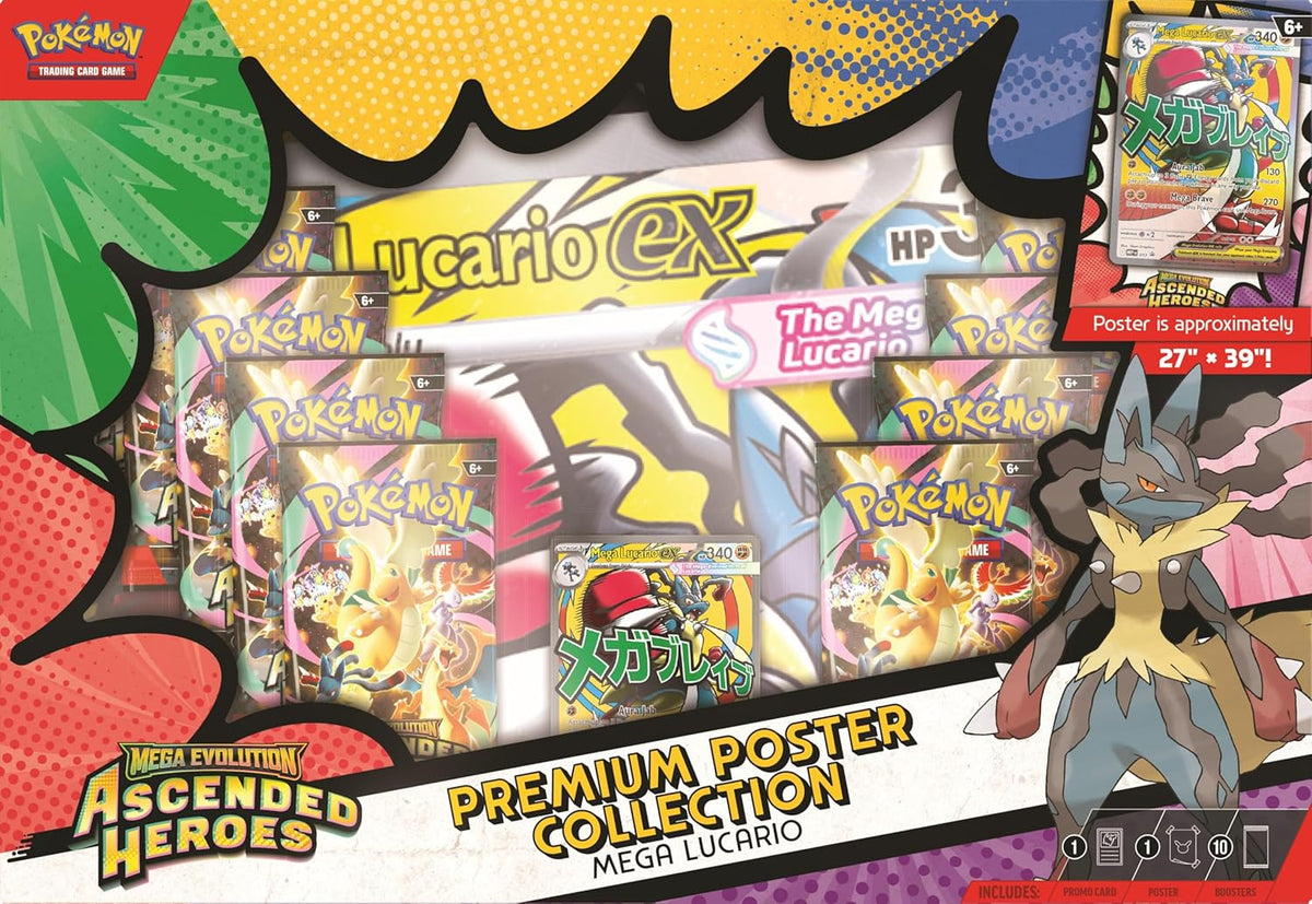 Pokémon TCG: Ascended Heroes Premium Poster Collection - image 2