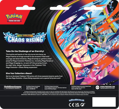 Pokémon TCG: Chaos Rising 3-Pack Blister - image 2