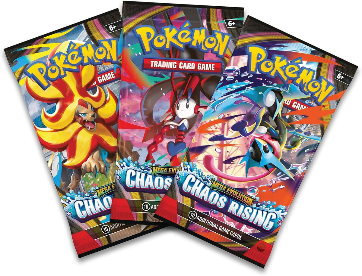 Pokémon TCG: Chaos Rising 3-Pack Blister - image 3
