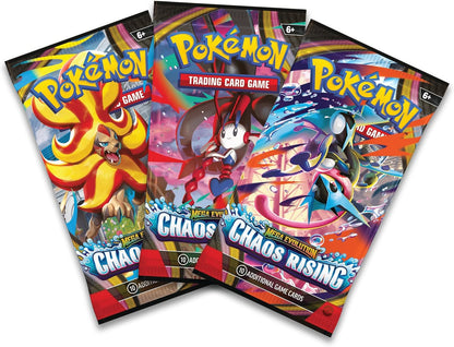 Pokémon TCG: Chaos Rising 3-Pack Blister - image 3