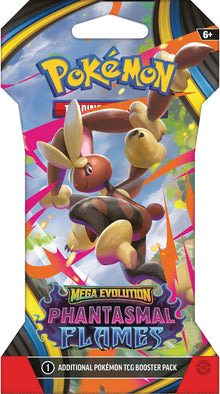 Pokémon TCG: Phantasmal Flames Sleeved Booster Pack - image 1